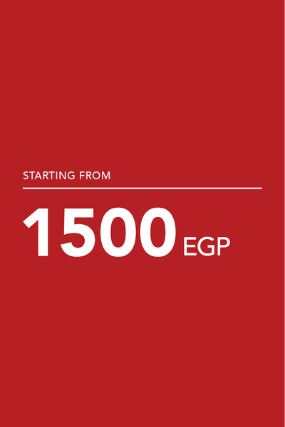 Starting from 1500 EGP