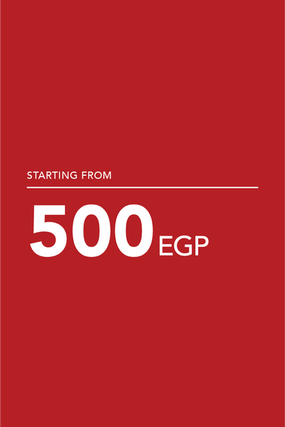 Starting from 500 EGP