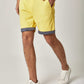 Men Regular Fit Shorts - Yellow