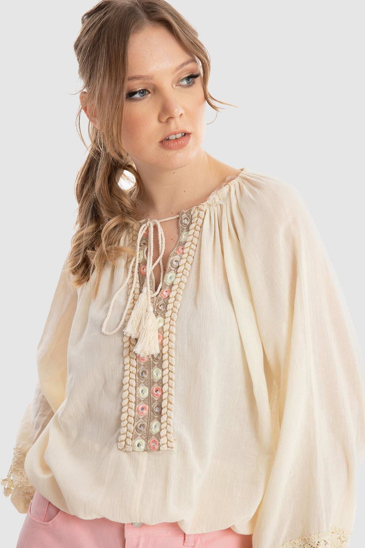 Women Regular Fit Blouse - Multicolorcolor