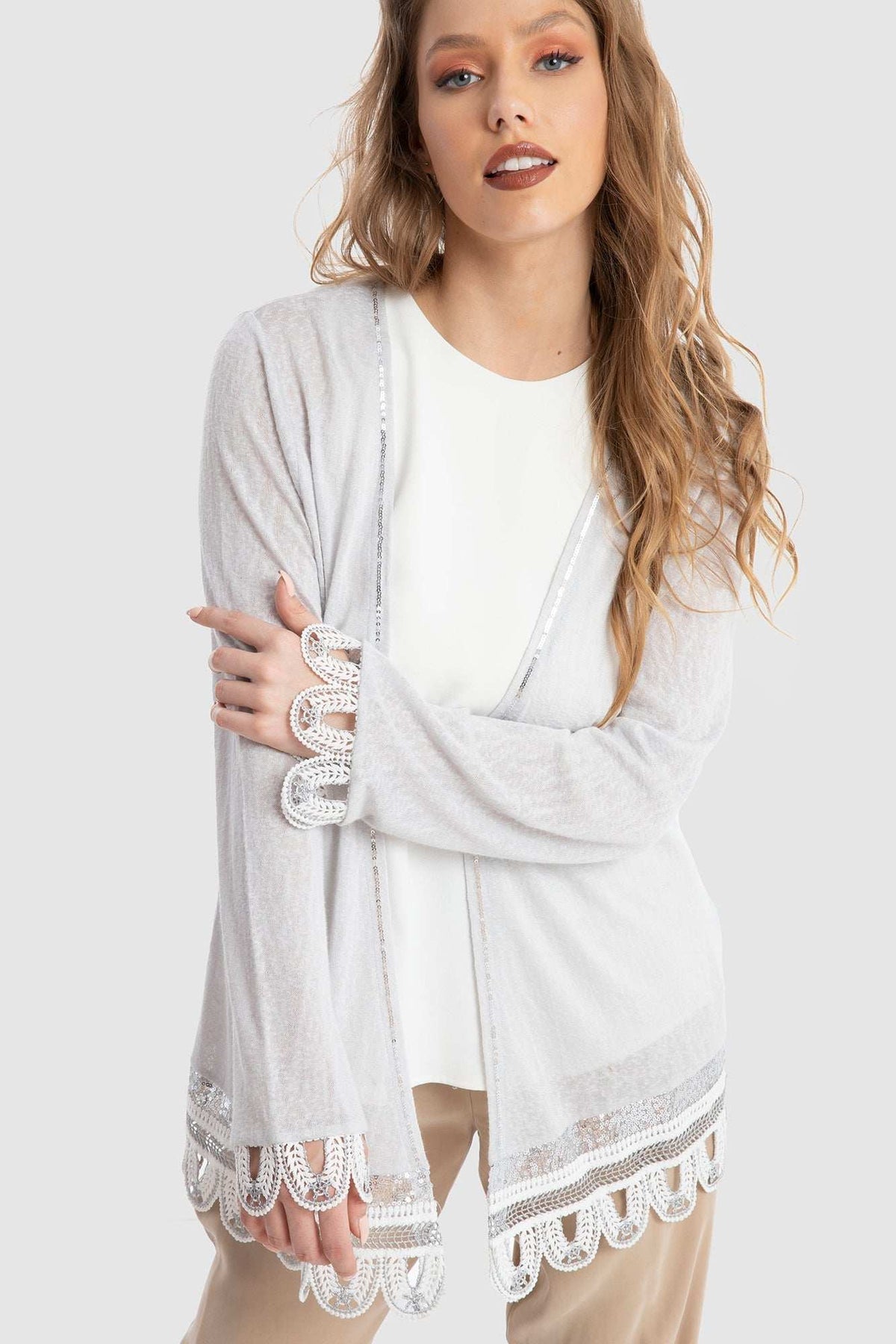 Women Regular Fit Cardigan - Blue