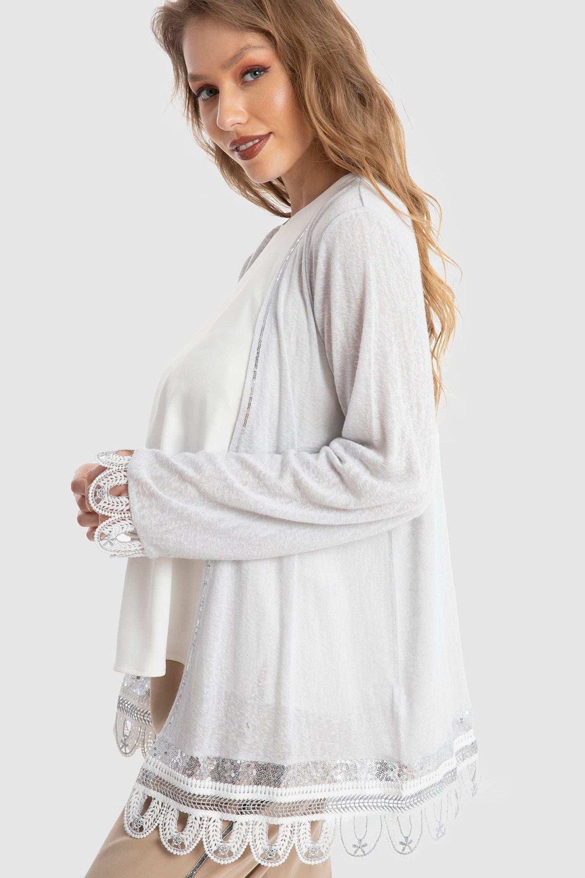 Women Regular Fit Cardigan - Blue