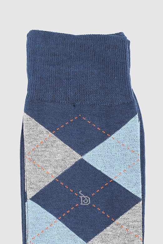 Men Regular Fit Socks - Printed Multicolorcolor