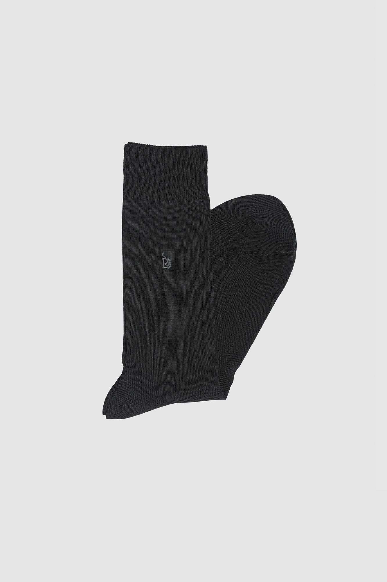 Men Regular Fit Socks - Black