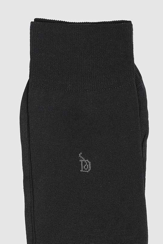 Men Regular Fit Socks - Black