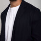 Men Regular Fit Blazer - Navy
