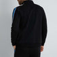 Men Regular Fit Sweat Jacket - Black