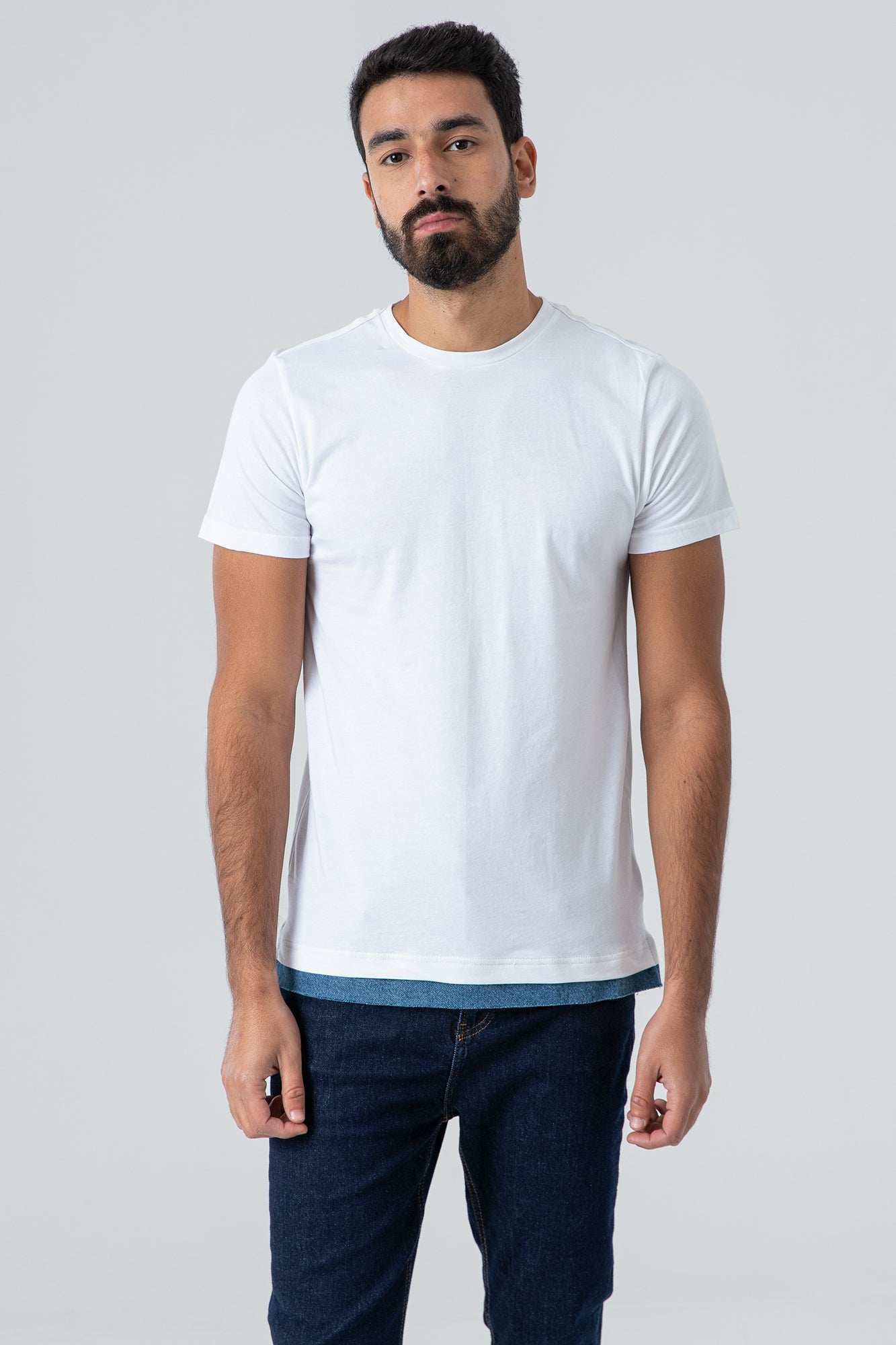 Men Regular Fit T-shirt - White