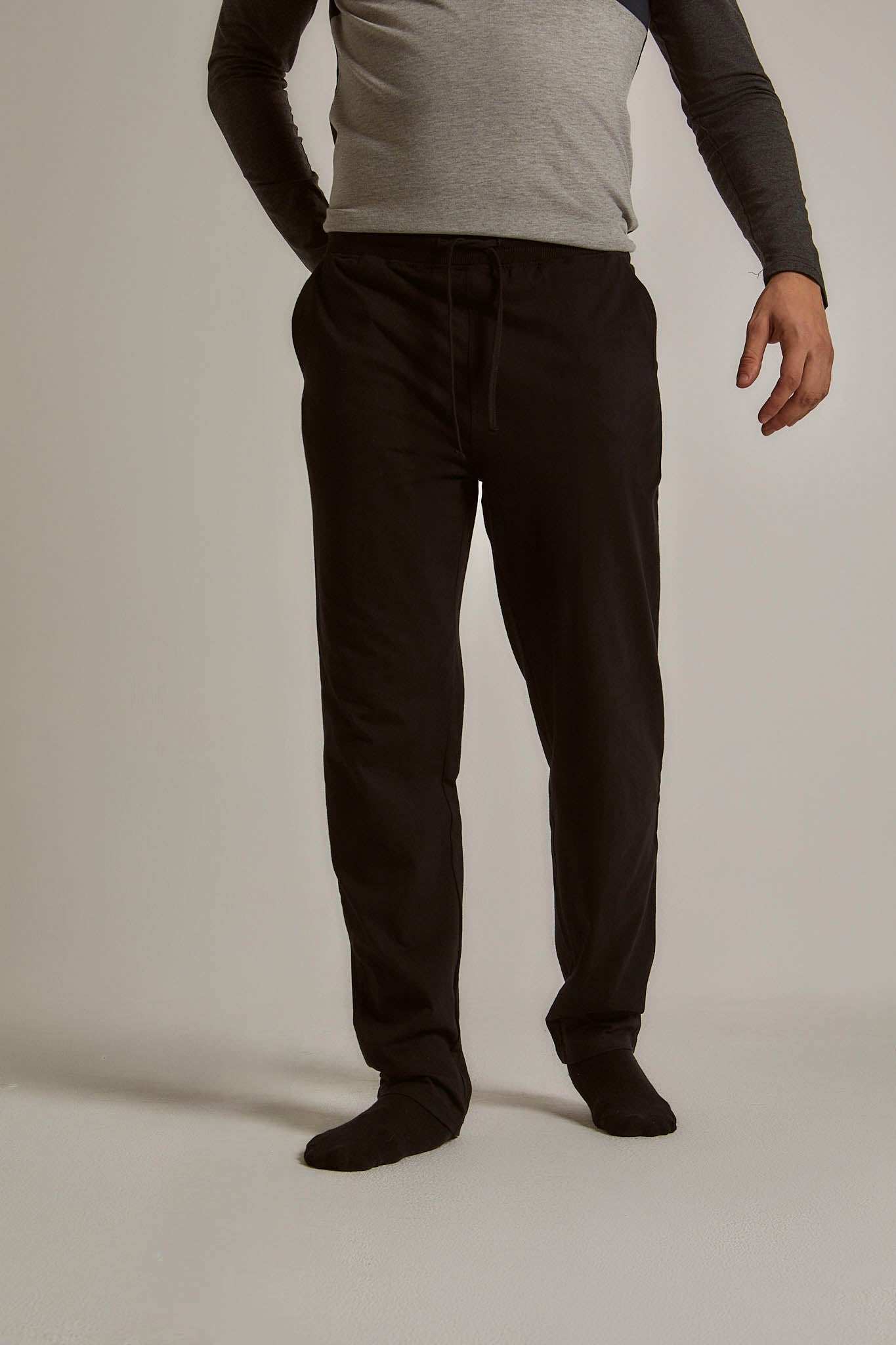 Men Regular Fit Pyjama - Black