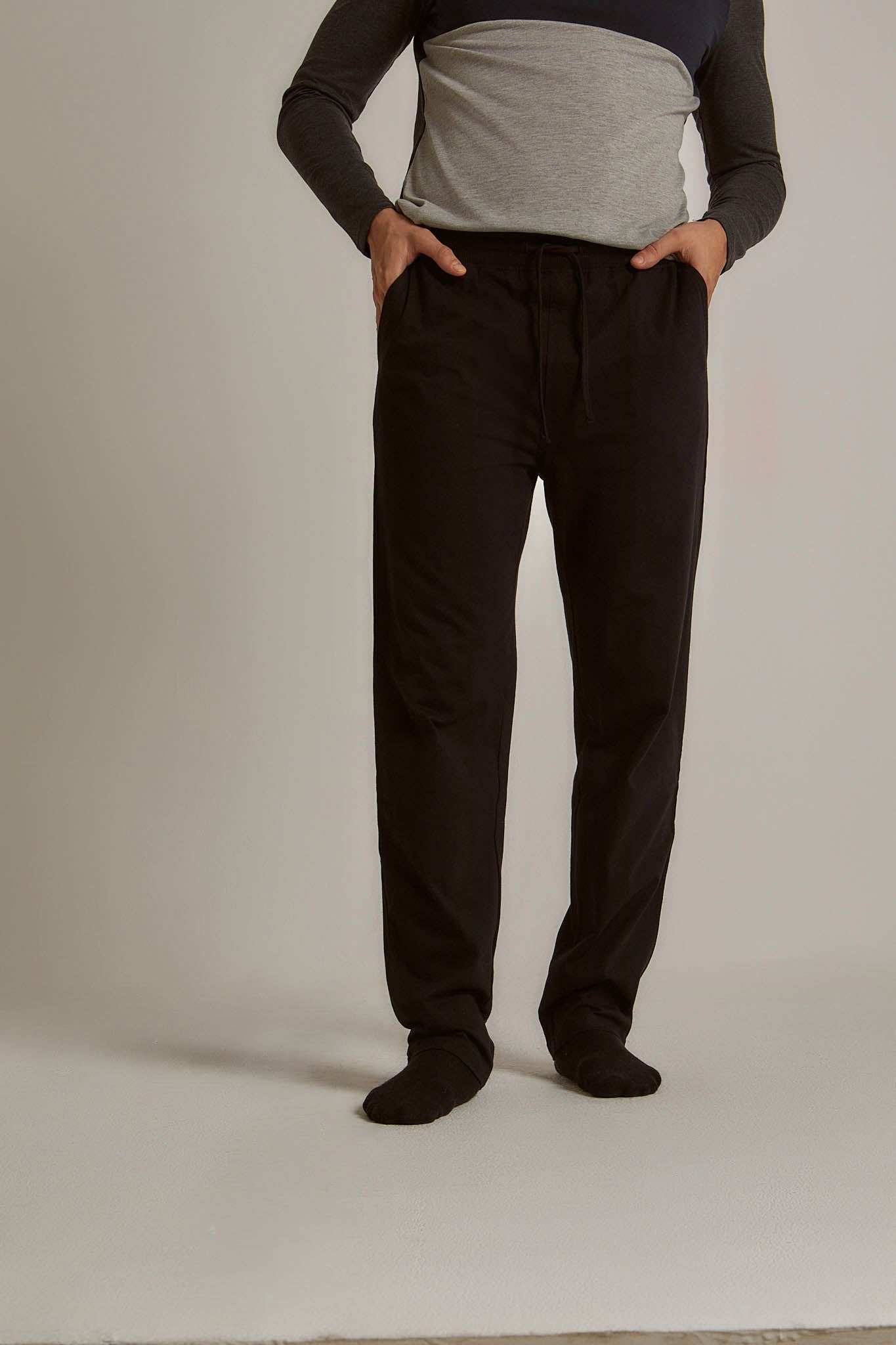 Men Regular Fit Pyjama - Black
