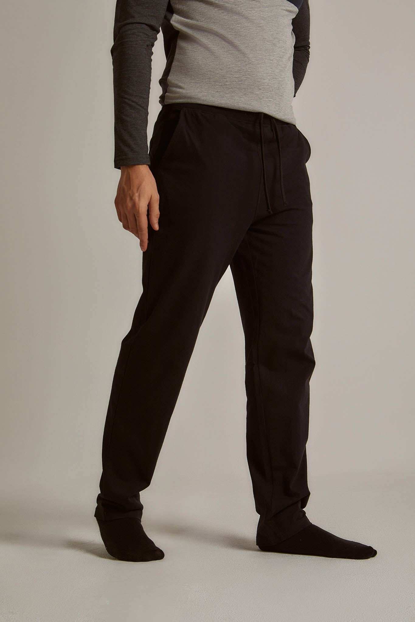 Men Regular Fit Pyjama - Black
