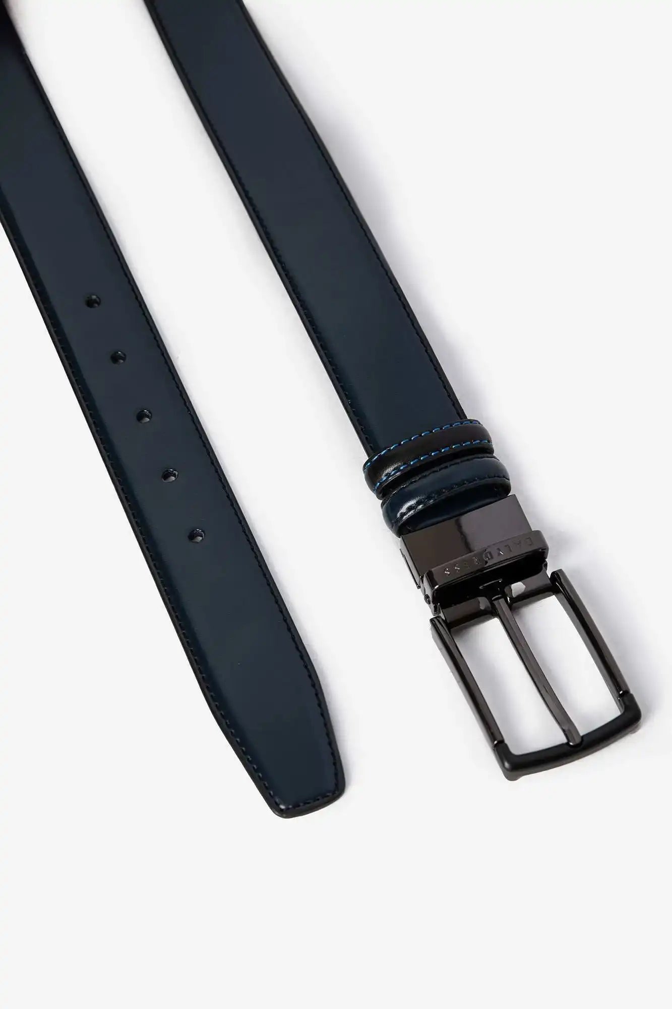Men Belt - Navy