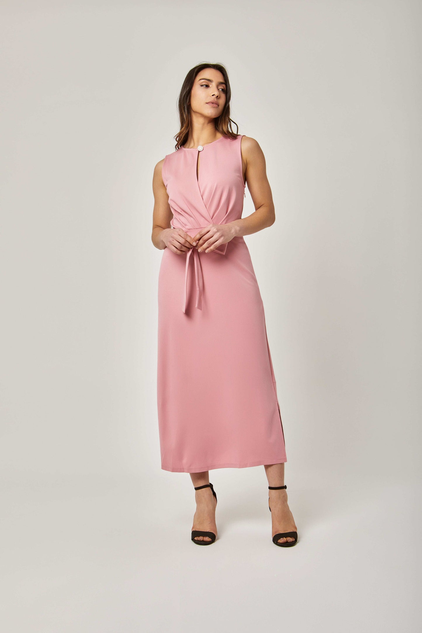 Women Regular Fit Dress - Pink