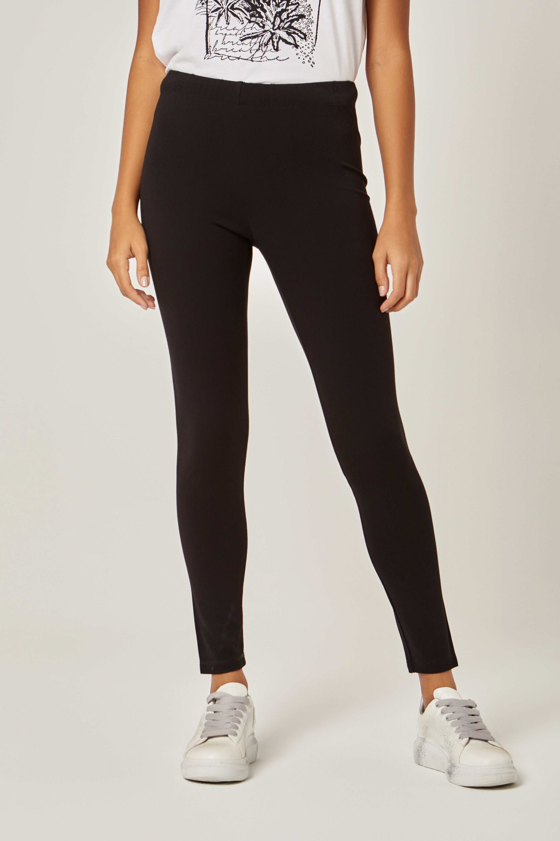 Women Regular Fit Pant - Black