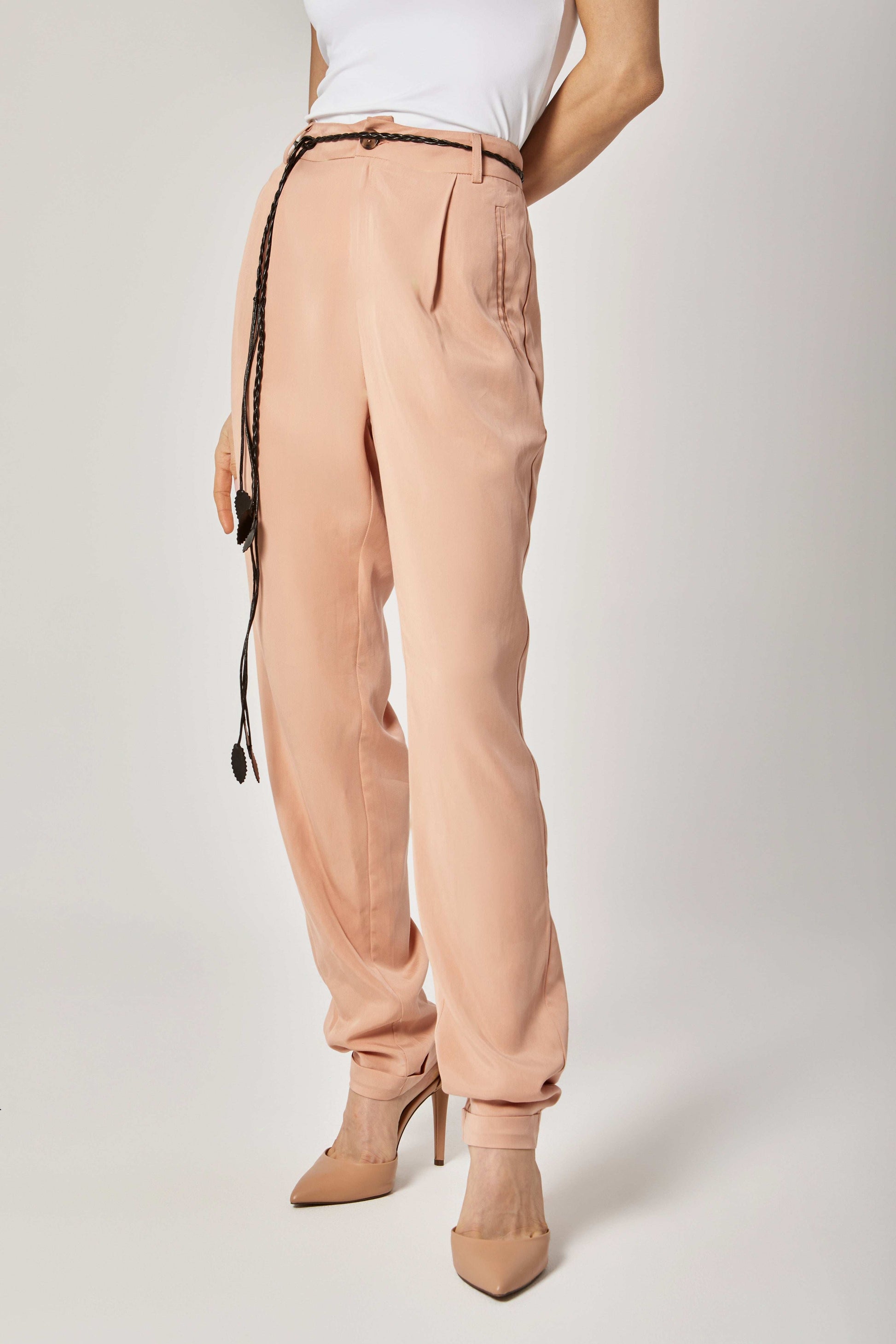 Women Regular Fit Pant - Pink