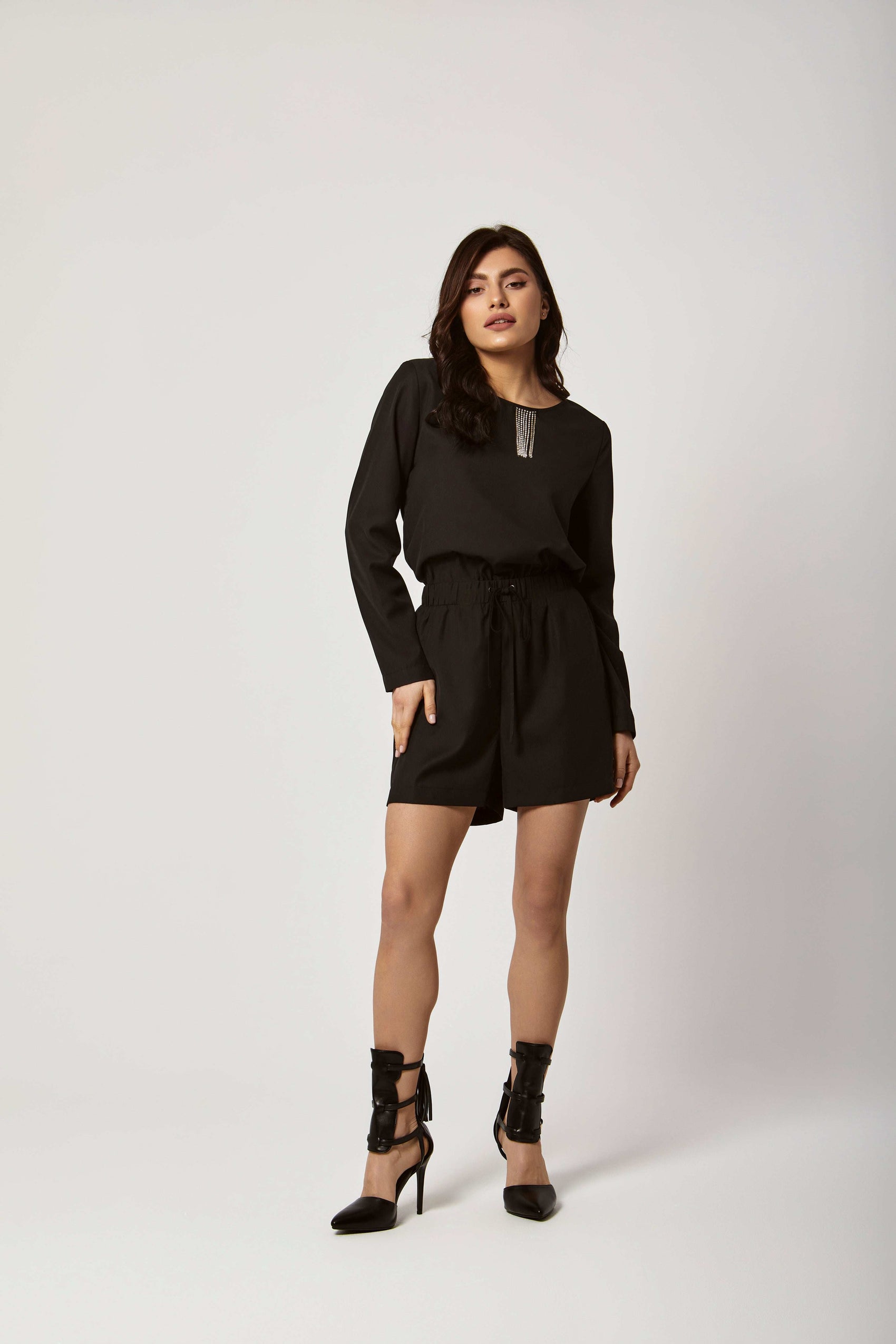 Women Regular Fit Jumpsuit - Black