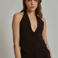 Women Regular Fit Vest - Black