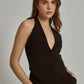 Women Regular Fit Vest - Black