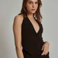 Women Regular Fit Vest - Black