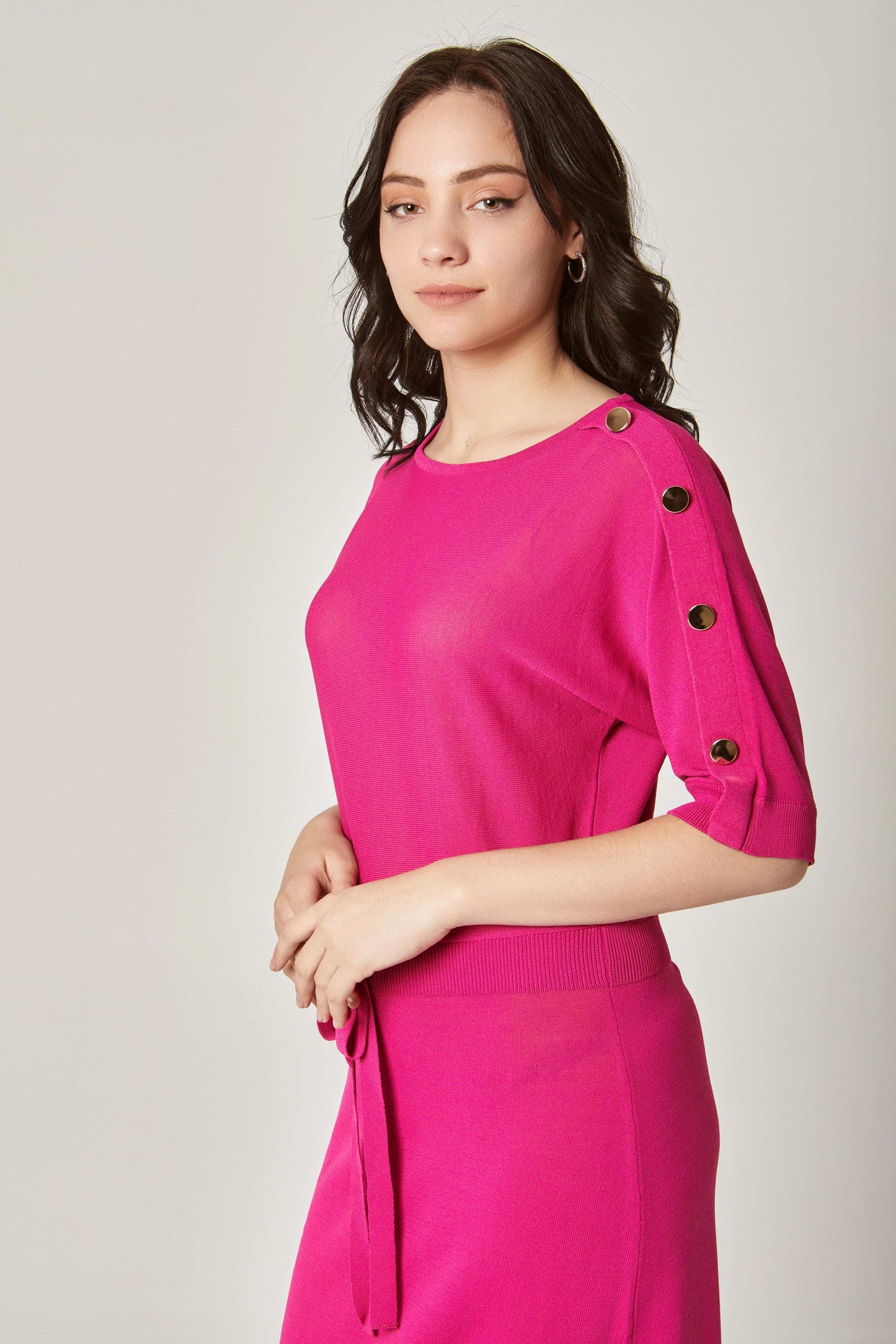 Women Regular Fit Tunic - Pink