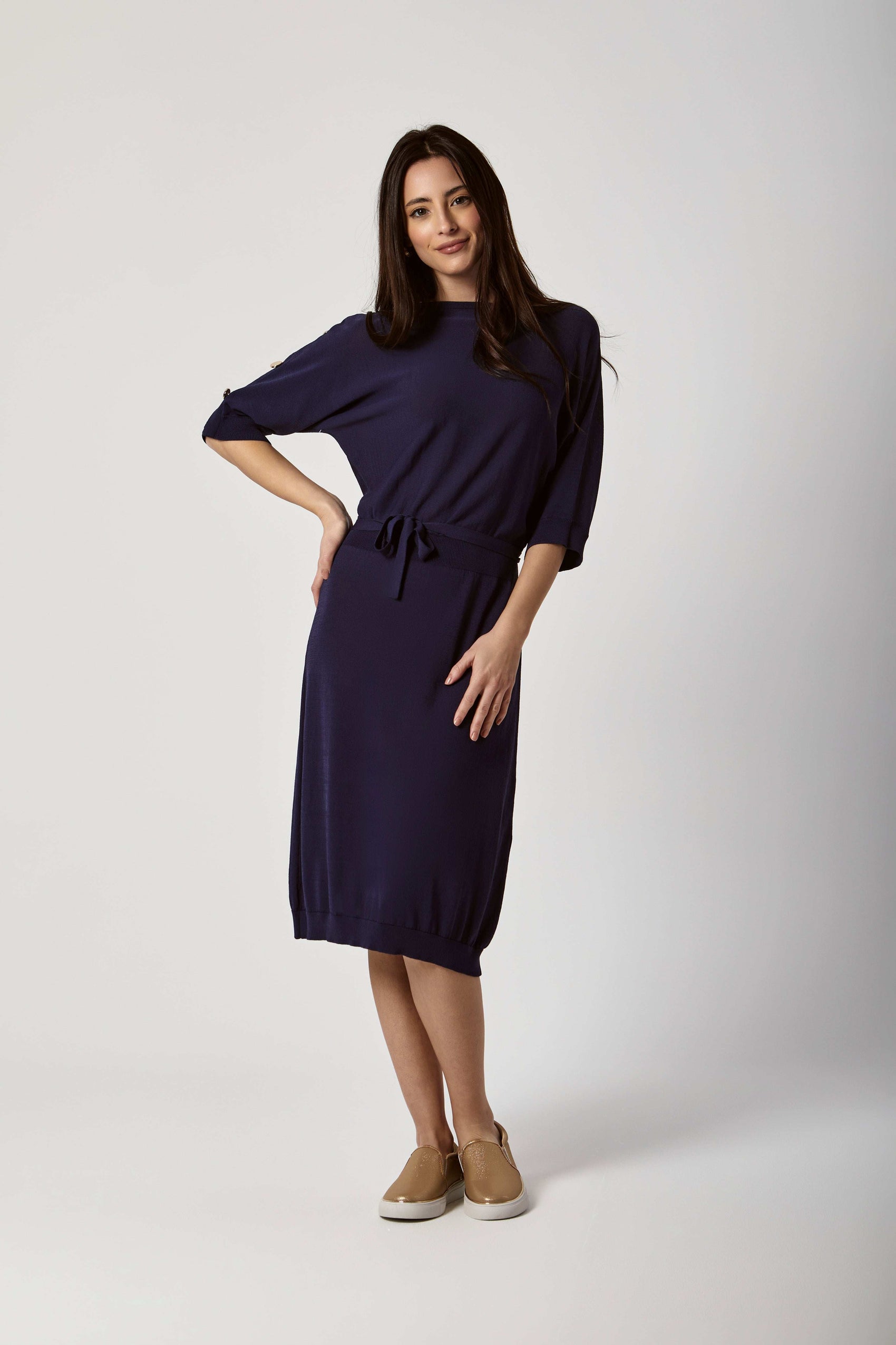 Women Regular Fit Tunic - Blue