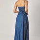 Women Regular Fit Dress - Medium Light Blue