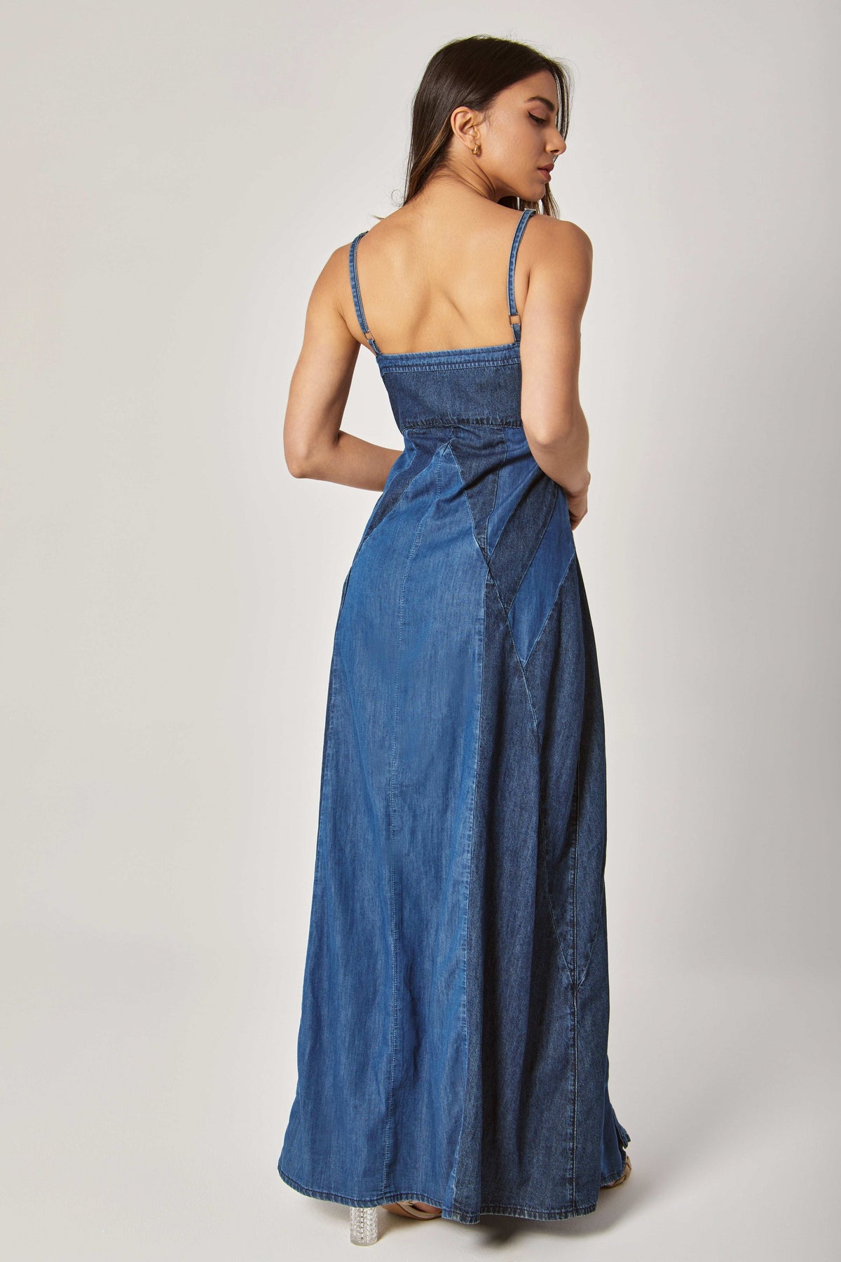 Women Regular Fit Dress - Medium Light Blue