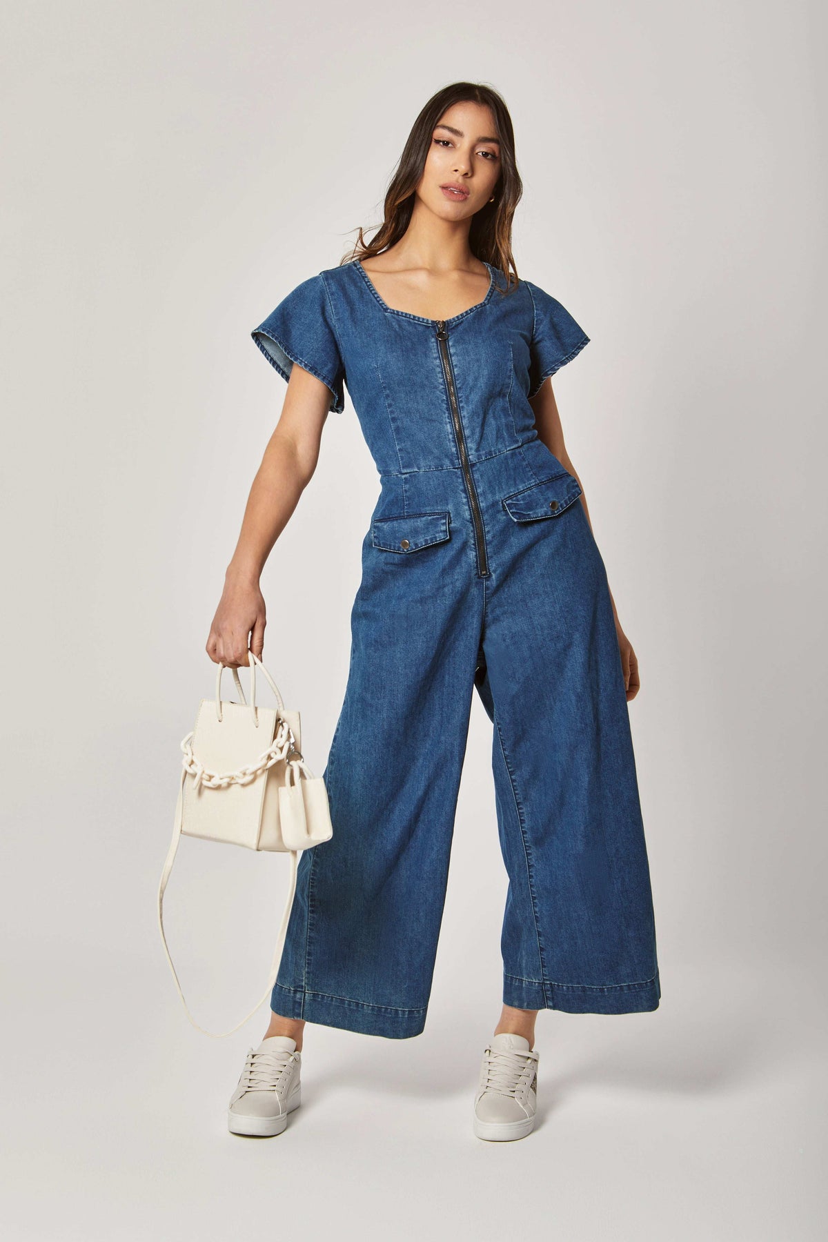 Women Regular Fit Jumpsuit - Blue