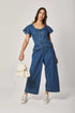 Women Regular Fit Jumpsuit - Blue