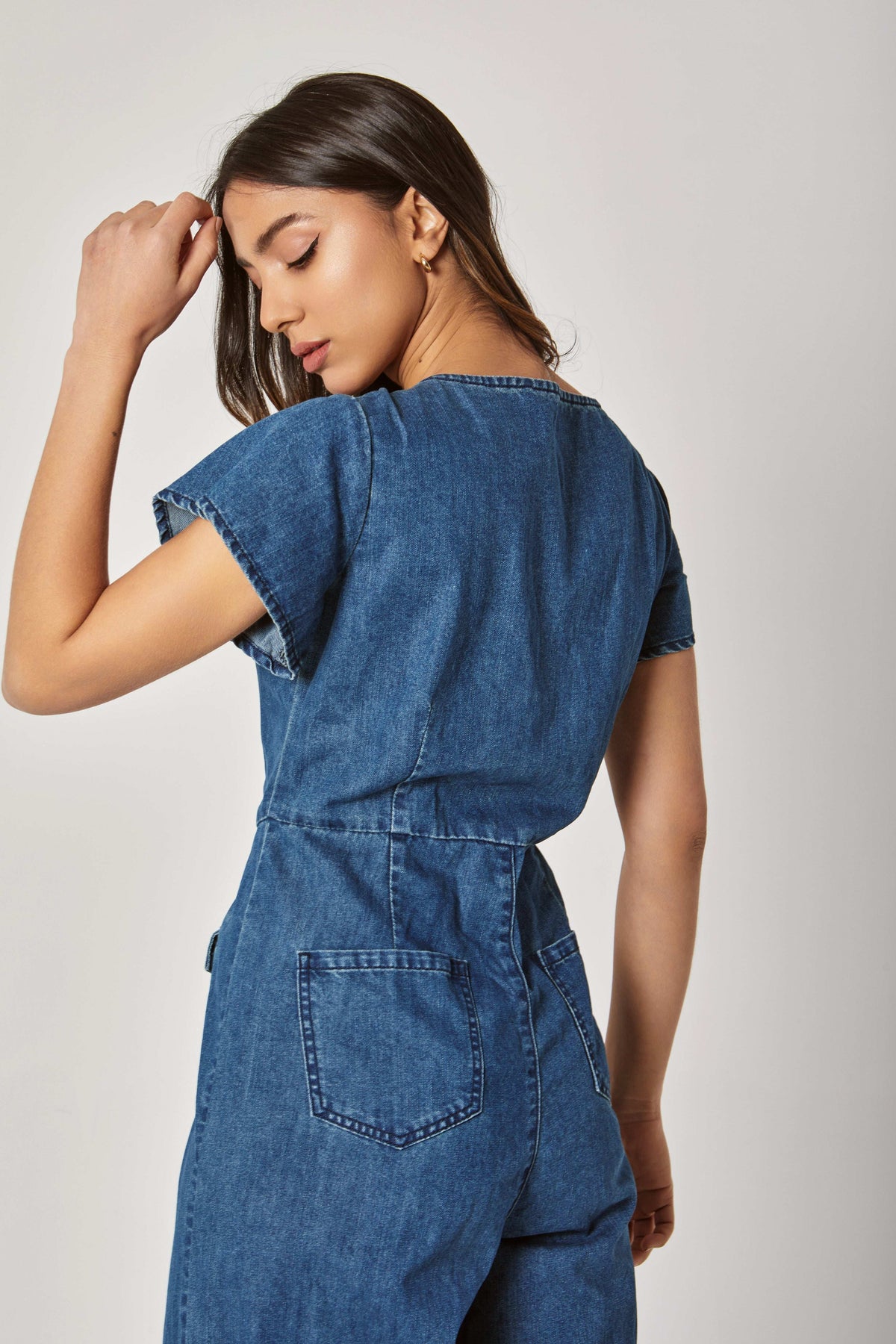 Women Regular Fit Jumpsuit - Blue