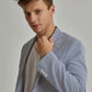 Men Slim Fit Blazer - White/ Multicolorcolor