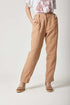 Women Regular Fit Pant - Brown