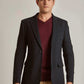 Men Slim Fit Blazer - Navy