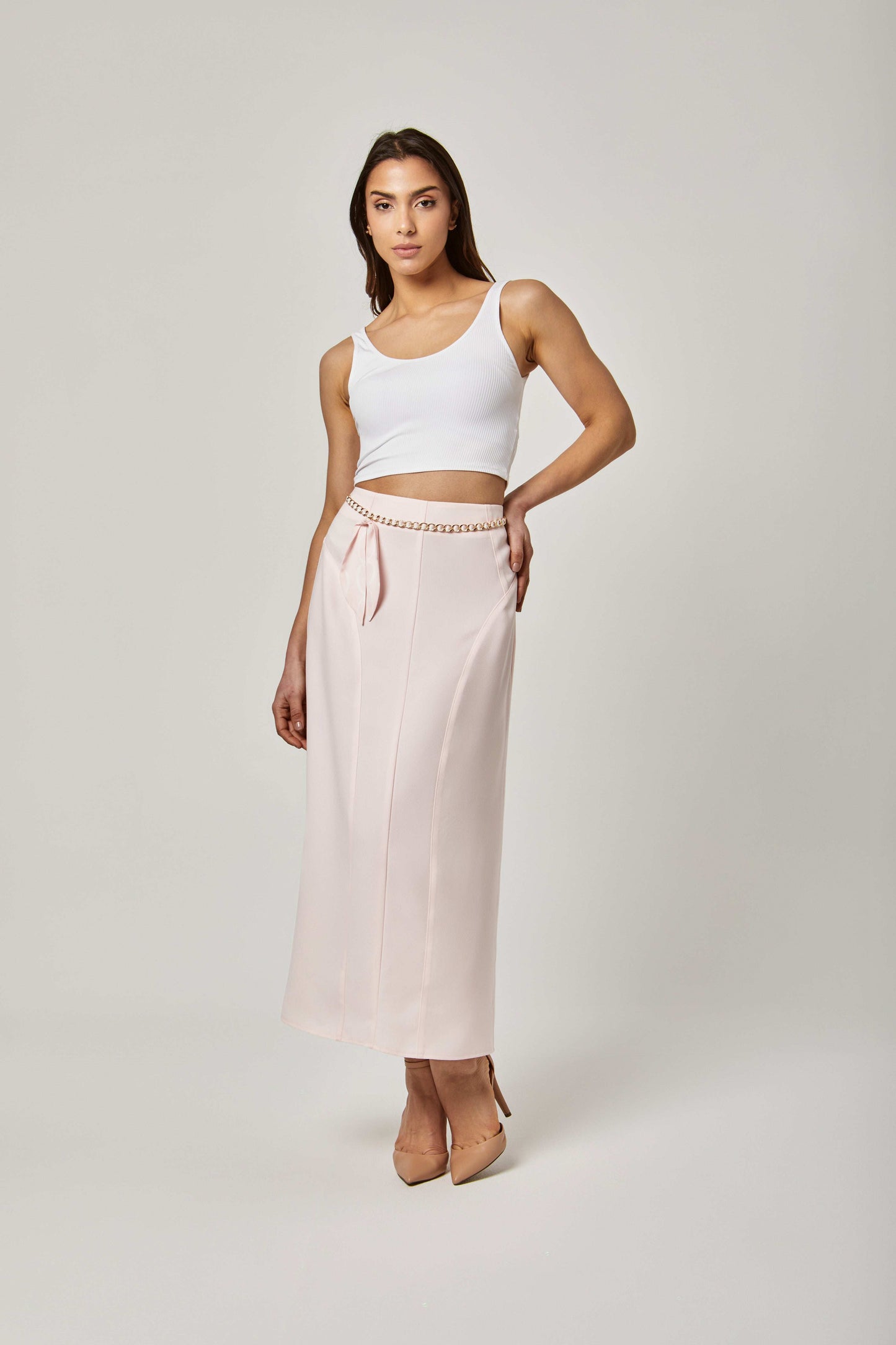 Women Regular Fit Skirt - Pink