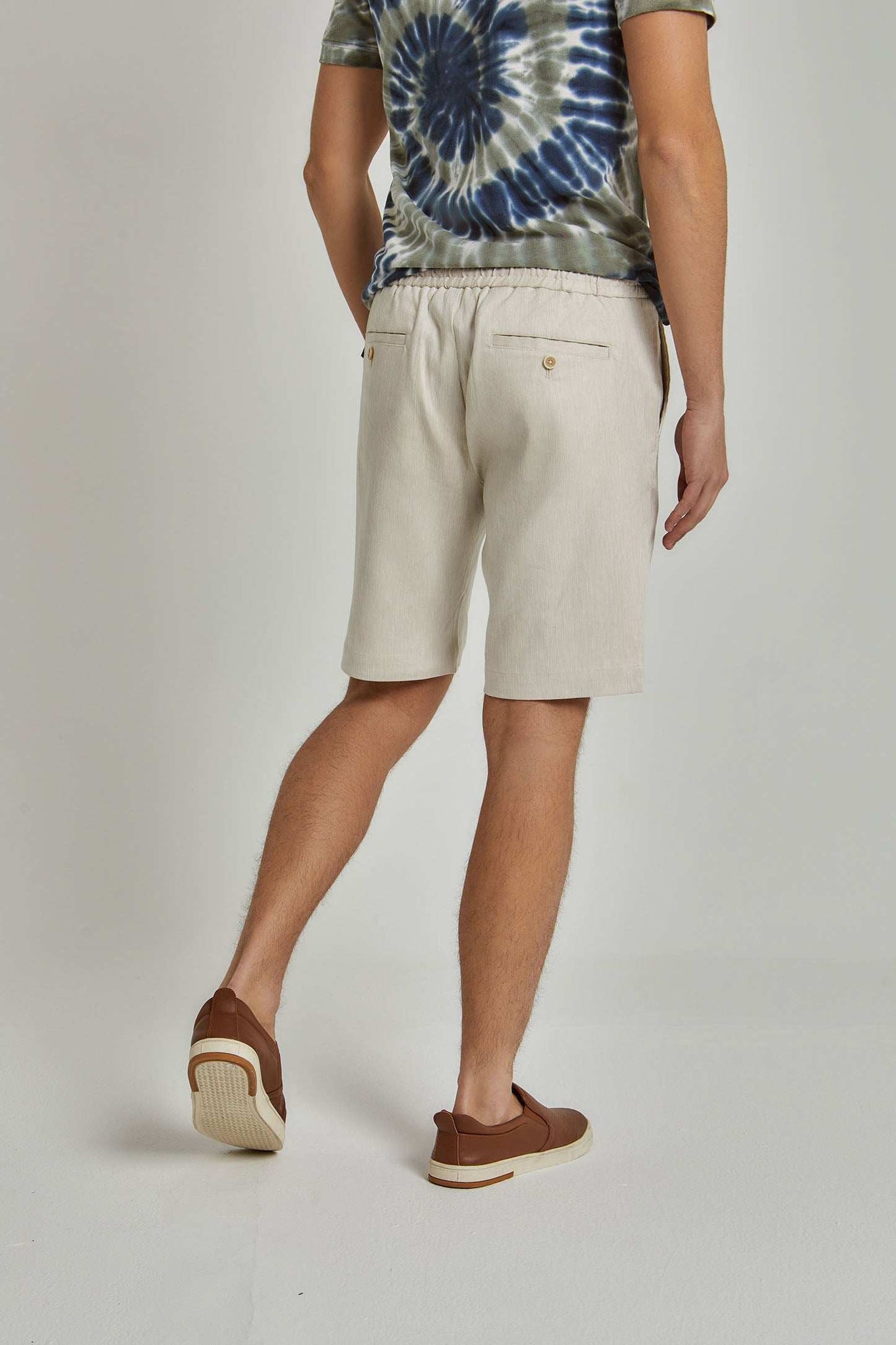 Men Regular Fit Shorts - Brown
