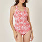 Women Regular Fit Swim Suit - Printed Multicolorcolor