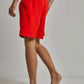 Men Regular Fit Swimming Short - Red