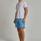 Men Regular Fit Swimming Short - Blue