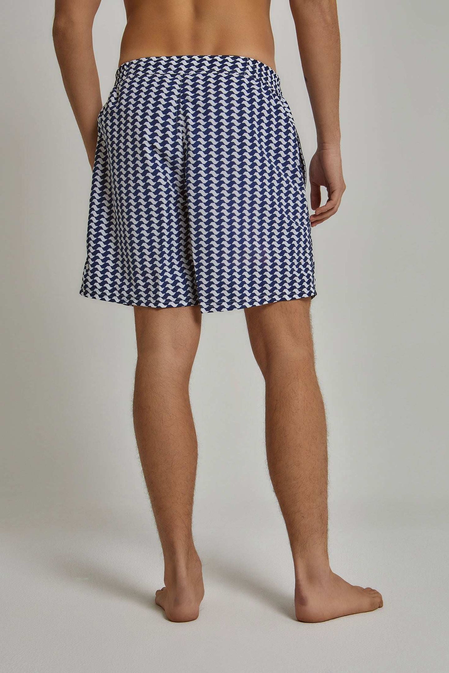 Men Regular Fit Swimming Short - Multicolorcolor