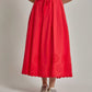 Women Regular Fit Skirt - Red