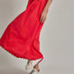 Women Regular Fit Skirt - Red