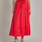 Women Regular Fit Skirt - Red
