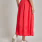 Women Regular Fit Skirt - Red