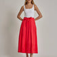 Women Regular Fit Skirt - Red