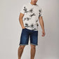 Men Regular Fit T-Shirt - Off White