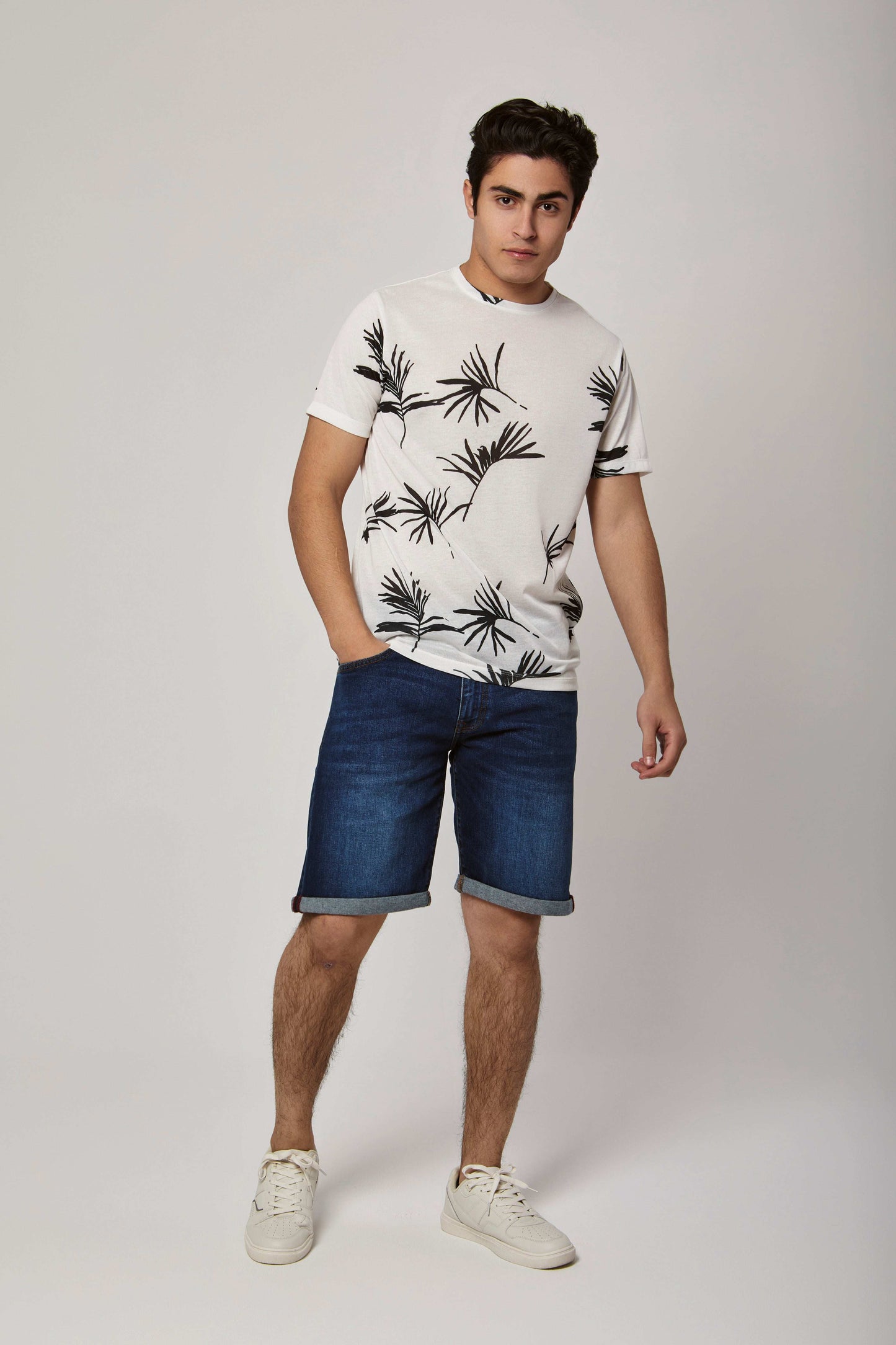 Men Regular Fit T-Shirt - Off White