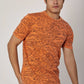 Men Regular Fit T-Shirt - Orange