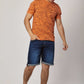 Men Regular Fit T-Shirt - Orange