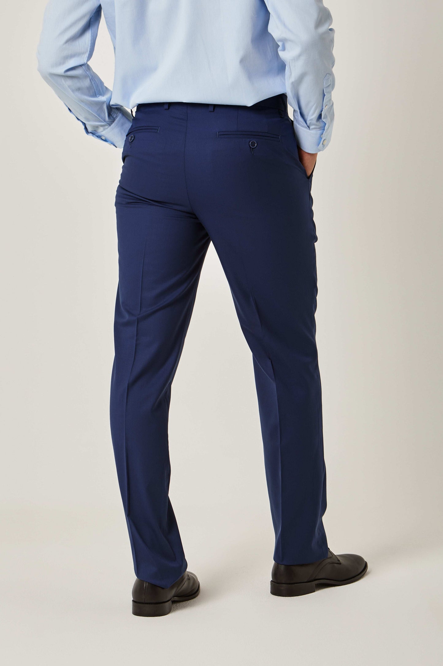 Men Regular Fit Pant - Blue