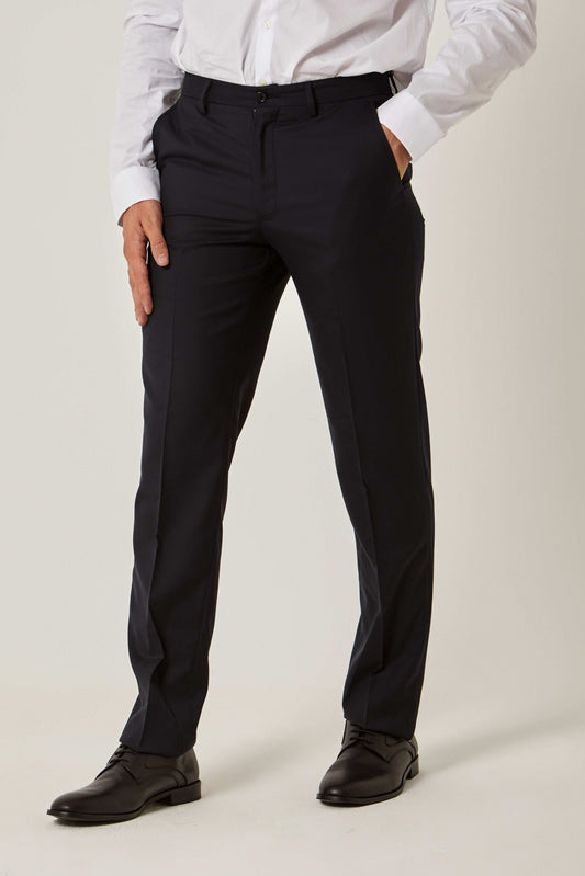 Men Regular Fit Pant - Black